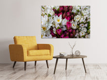 Load image into Gallery viewer, Canvas print A bouquet of water lilies