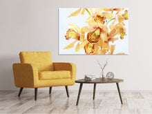 Load image into Gallery viewer, Canvas print Yellow orchid