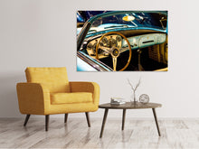 Load image into Gallery viewer, Canvas print Oldtimer interior