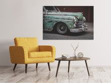 Load image into Gallery viewer, Canvas print Oldtimer paint off