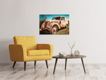 Load image into Gallery viewer, Canvas print Oldtimer with rust