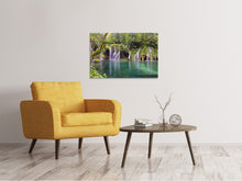Load image into Gallery viewer, Canvas print Plitvice Lakes National Park
