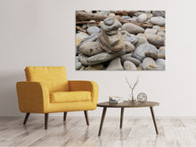 Load image into Gallery viewer, Canvas print Stone stack XL