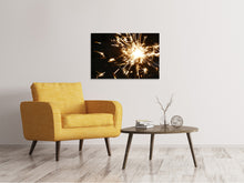 Load image into Gallery viewer, Canvas print A sparkler