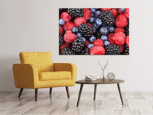 Load image into Gallery viewer, Canvas print Fruity berries
