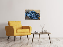 Load image into Gallery viewer, Canvas print Fresh blueberries