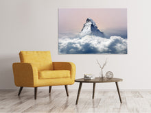 Load image into Gallery viewer, Canvas print Matterhorn in clouds