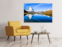 Load image into Gallery viewer, Canvas print Riffelsee Zermatt