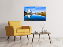 Load image into Gallery viewer, Canvas print Riffelsee Zermatt