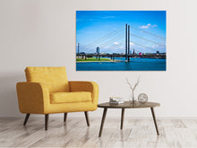 Load image into Gallery viewer, Canvas print Dusseldorf on the Rhine