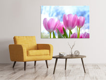 Load image into Gallery viewer, Canvas print Tulips in nature