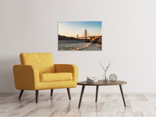 Load image into Gallery viewer, Canvas print At the Golden Gate Bridge
