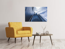Load image into Gallery viewer, Canvas print Steep stairs