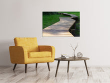 Load image into Gallery viewer, Canvas print The path in the park
