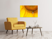 Load image into Gallery viewer, Canvas print Close up yellow bud