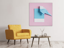 Load image into Gallery viewer, Canvas print Origami bird