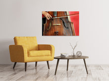 Load image into Gallery viewer, Canvas print The cello