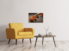 Load image into Gallery viewer, Canvas print Close up violin
