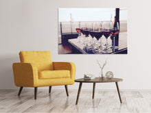 Load image into Gallery viewer, Canvas print Many wine glasses