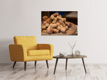 Load image into Gallery viewer, Canvas print Wine corks XL