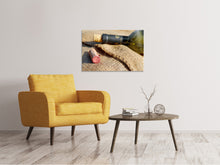 Load image into Gallery viewer, Canvas print Corks of red wine