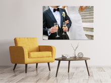 Load image into Gallery viewer, Canvas print Champagne for the wedding
