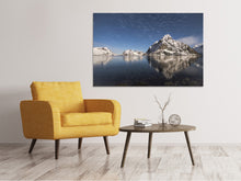 Load image into Gallery viewer, Canvas print Reflections at the mountains