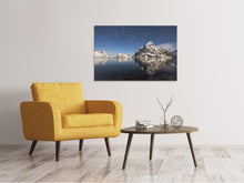 Load image into Gallery viewer, Canvas print Reflections at the mountains