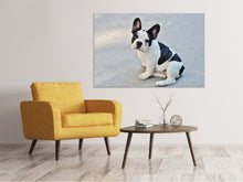 Load image into Gallery viewer, Canvas print Sweet French Bulldog