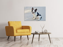 Load image into Gallery viewer, Canvas print Sweet French Bulldog