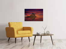 Load image into Gallery viewer, Canvas print Kirkjufell at sunset