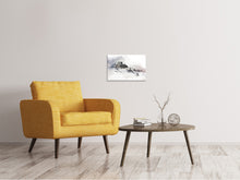 Load image into Gallery viewer, Canvas print A winter in the mountains
