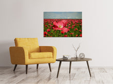 Load image into Gallery viewer, Canvas print The lush poppy field