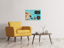 Load image into Gallery viewer, Canvas print On world tour