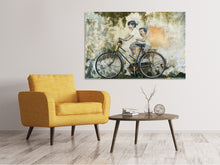 Load image into Gallery viewer, Canvas print Bicycle graffiti