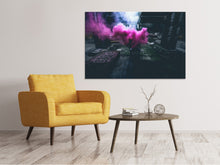 Load image into Gallery viewer, Canvas print Art with smoke