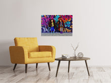 Load image into Gallery viewer, Canvas print Graffiti dolls
