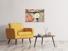 Load image into Gallery viewer, Canvas print Flower in the wall