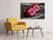 Load image into Gallery viewer, Canvas print 2 apples