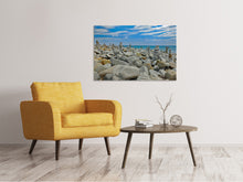 Load image into Gallery viewer, Canvas print Many stacks of stones