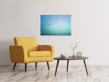 Load image into Gallery viewer, Canvas print Cobweb in morning dew