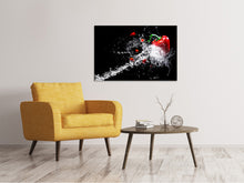 Load image into Gallery viewer, Canvas print Paprika Splash XL