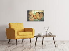 Load image into Gallery viewer, Canvas print Beautiful hearts