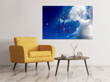 Load image into Gallery viewer, Canvas print A sky full of hearts