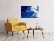 Load image into Gallery viewer, Canvas print A sky full of hearts