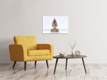 Load image into Gallery viewer, Canvas print Sculpture of a Buddha