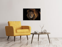 Load image into Gallery viewer, Canvas print Portrait of a lion