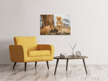 Load image into Gallery viewer, Canvas print Lions in Africa