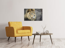 Load image into Gallery viewer, Canvas print Lion head XL