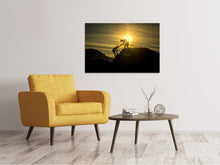 Load image into Gallery viewer, Canvas print Climbing in the mountains